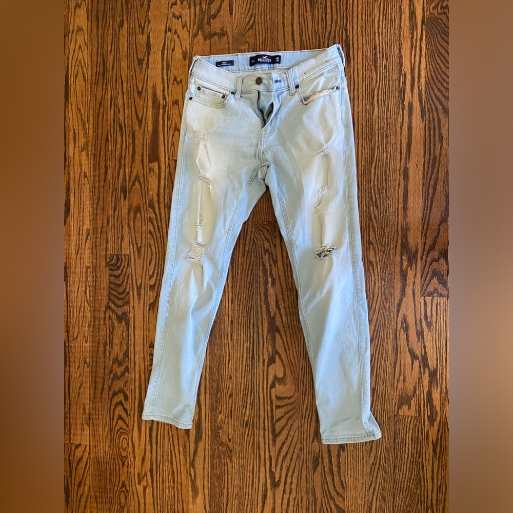 HOLLISTER Ripped Skinny Jeans - Men’s 29x30